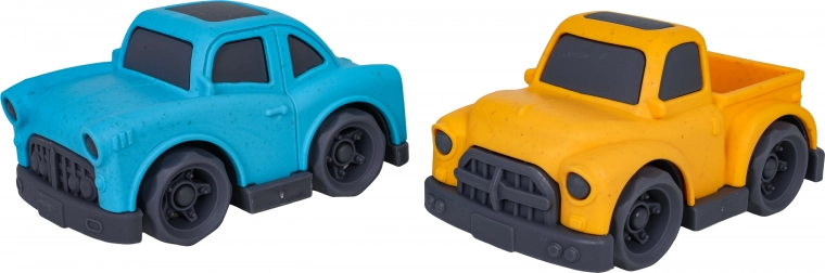 Veduk kahe väikese autoga