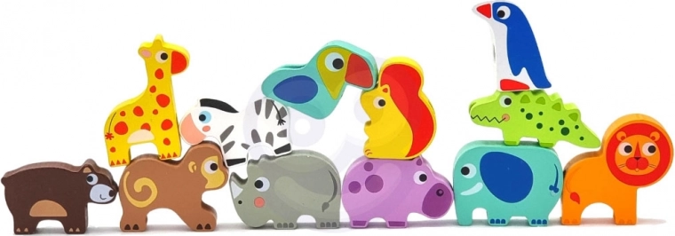 Lõbus õppimine safariloomadega