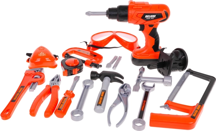 Rikkalik 65‑osaline varustus loovaks mänguks