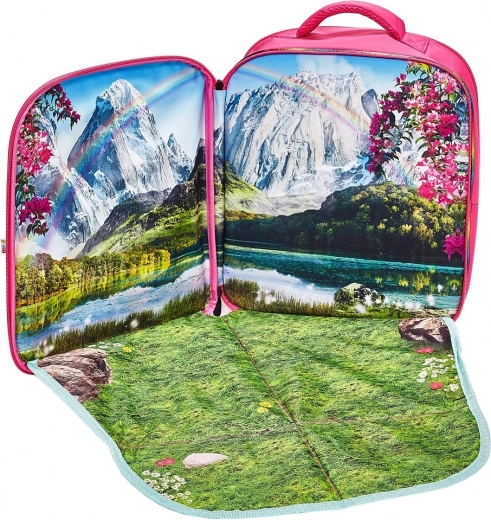 Integrated play mat for creative play