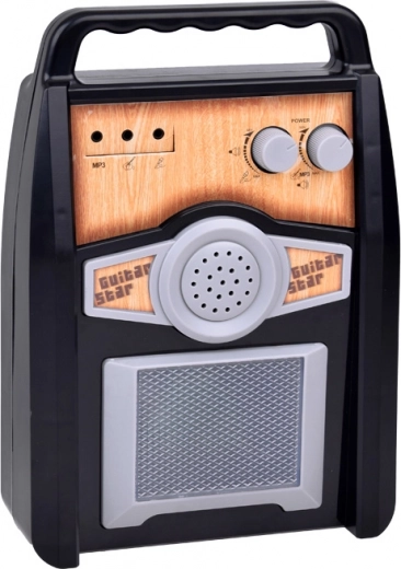 Võimendi MP3-sisendi ja valgusefektidega