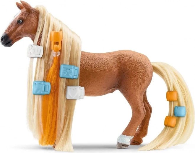 Long, brushable mane and styling accessories