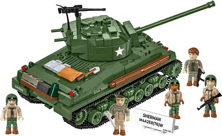 Working tracks and 360° rotating turret
