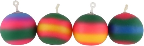 Cheerful rainbow design in various combinations
