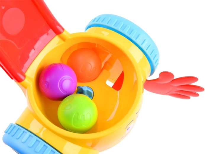 Kogub ja paneb värvilised pallid liikuma