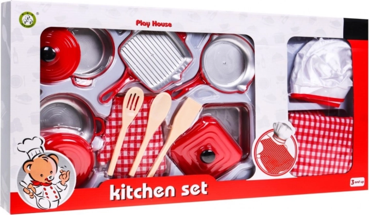 Rikas 14-osaline komplekt praktilises pakendis