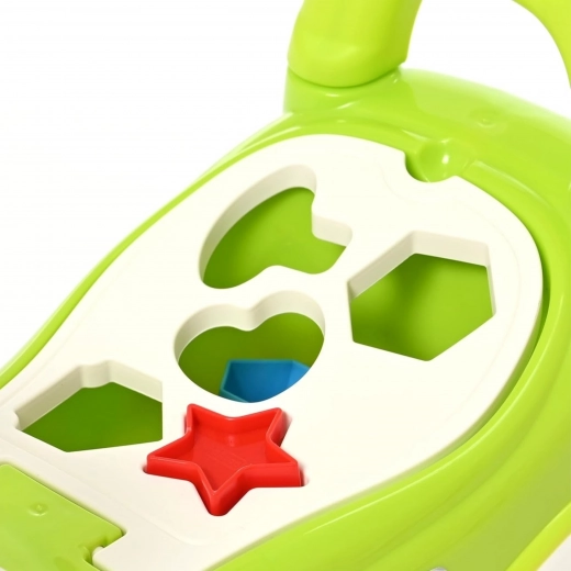 Interactive shape sorter for smart fun