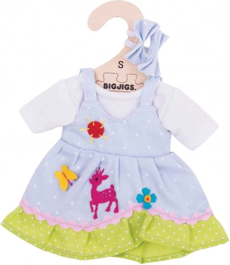 Polka Dot Dress with Deer