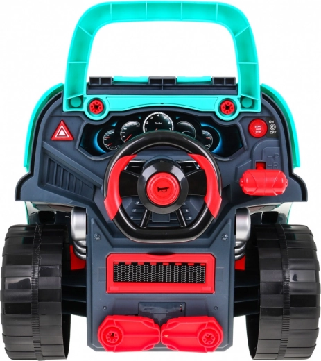Interactive cockpit with sounds and lights