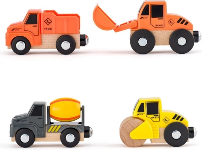 Durable wooden vehicles for small hands