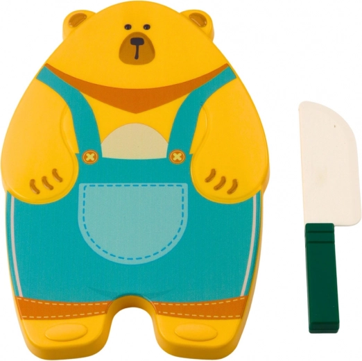 Cute cutting board and kids’ knife
