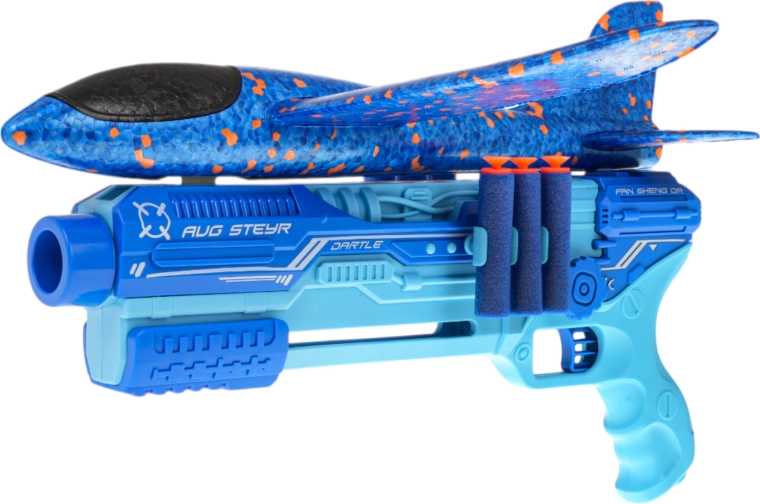 Launchable foam airplane