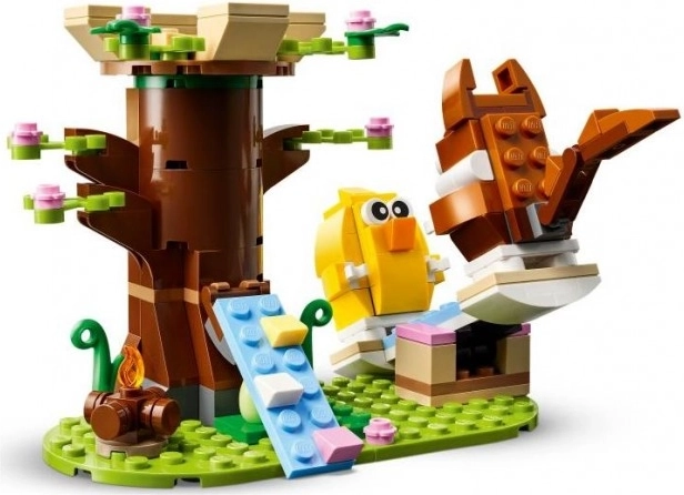 Mängulugu puumajaga