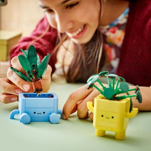 Loominguline ehitus ja vahetatavad lillepotid