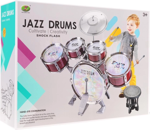 Trummikomplekt valgustusega