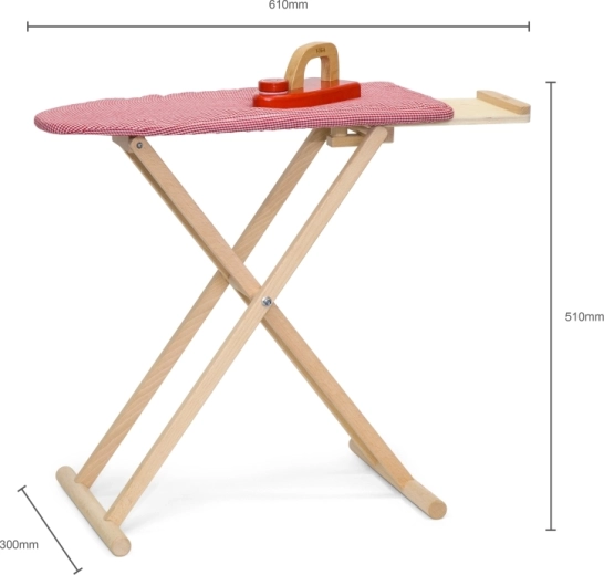 Folding board with fabric cover