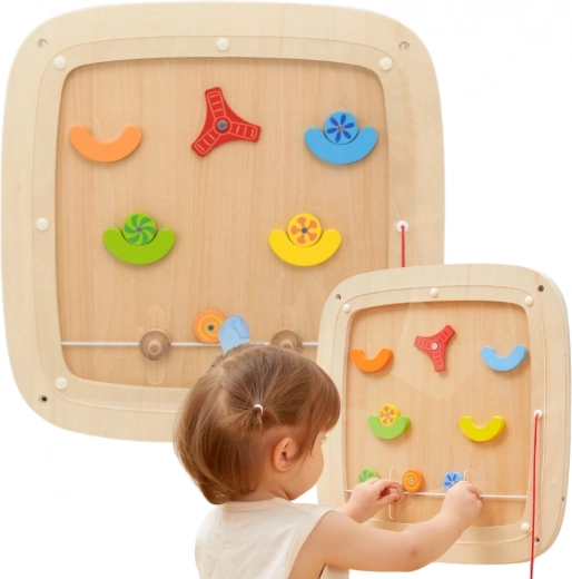 Magnetpliiats täpseks kuulide juhtimiseks