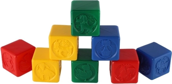 Loominguline ehitamine värviliste klotsidega