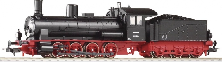 Autentne aurulokomotiiv BR 55 peente detailidega