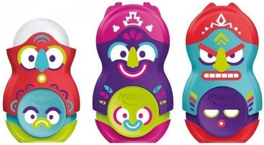 Playful Loopy Totem design in assorted colors