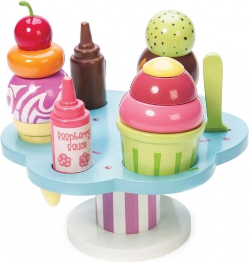 Creative mix-and-match of flavors and toppings