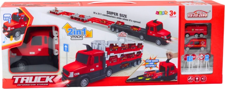 211 cm fold-out track for thrilling races