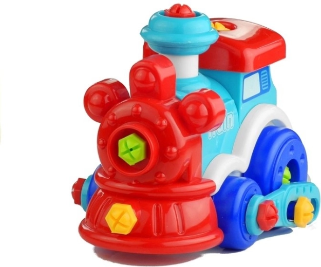 Värvidest tulvil rong