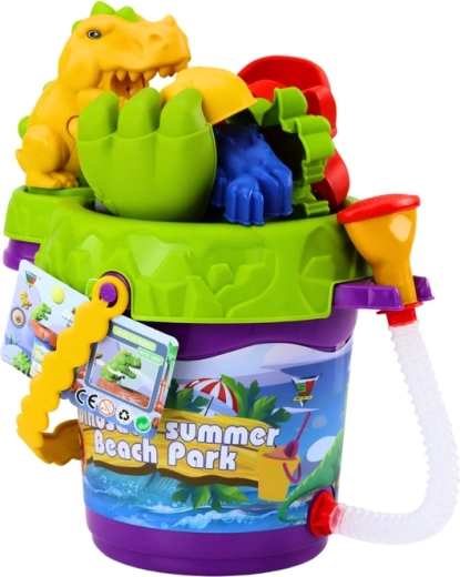 Bucket with sprayer and mill