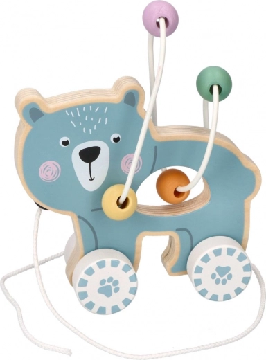 Värvilised helmed peenmotoorika arendamiseks