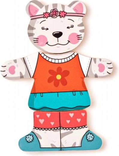 Mix & match kitten dress-up