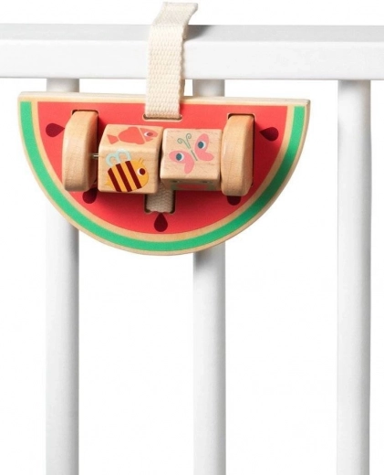 Interactive Melon with Spinning Blocks
