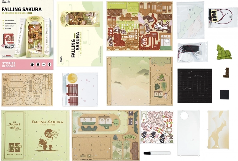 Täpsed detailid ja täiskomplekt ehituseks