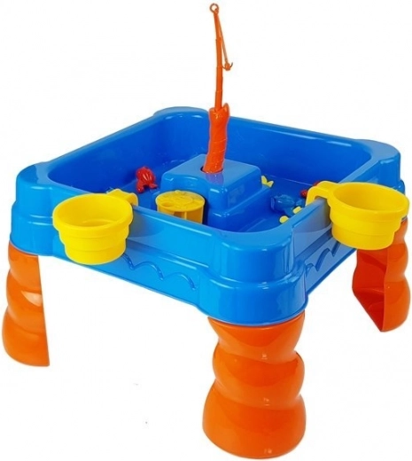 Water table with rotating current