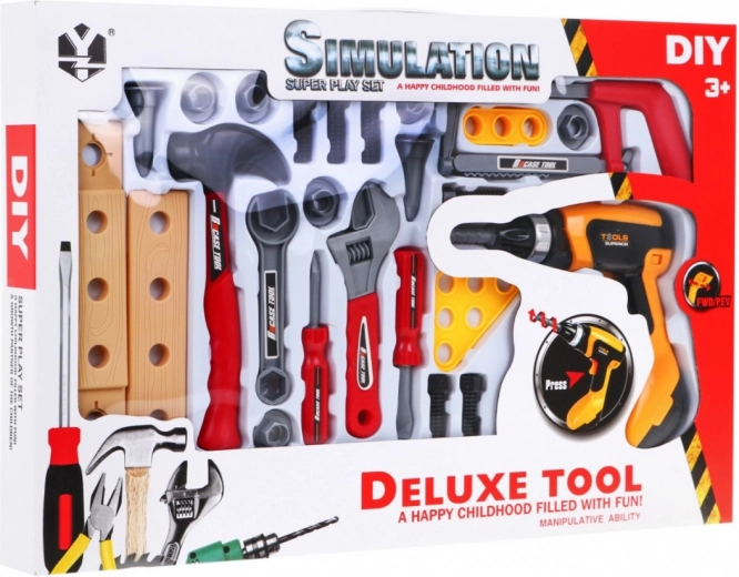 Complete 26-piece tool set