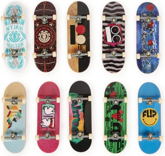 10 fingerboard’i kollektsiooniga