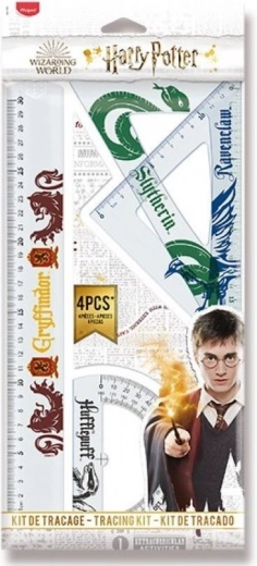 Complete 4-piece set for school and drafting
