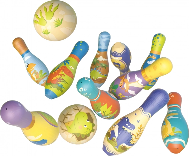 Värvilised dinosauruseteemalised motiivid, mida lapsed armastavad