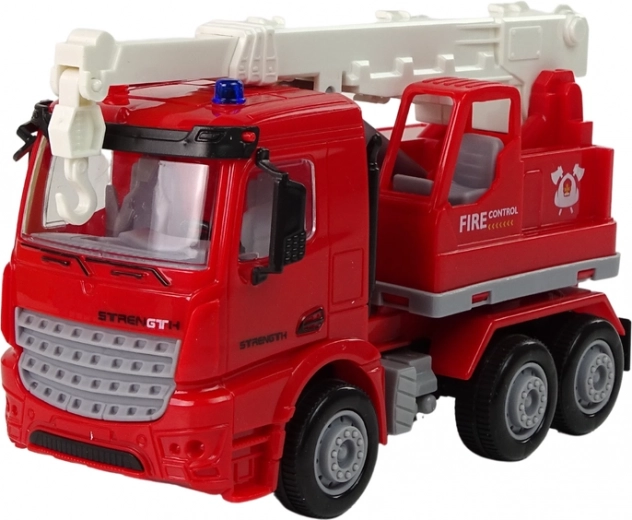 Movable fire truck