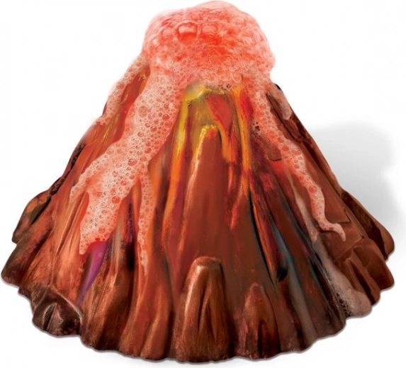 Build a volcano and experience a safe eruption