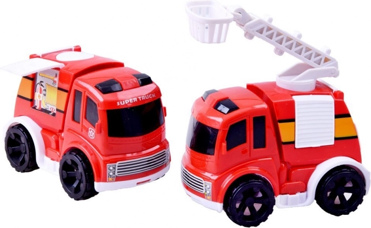 Two fire trucks for action-packed rescues