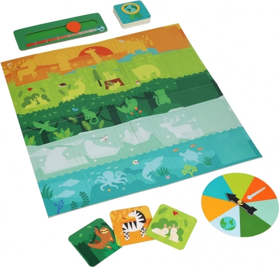 Colorful fun with nature learning