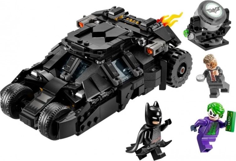 Komplekt Batmobiili sõidukiga