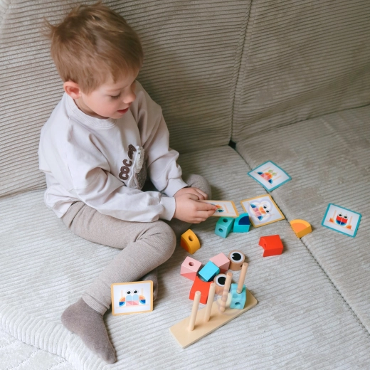 Learning through play: colors, shapes, and early geometry