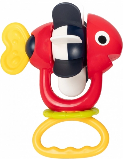 Rattle and rotating elements