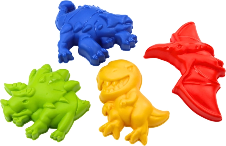 Dinosaur molds for creative imprints
