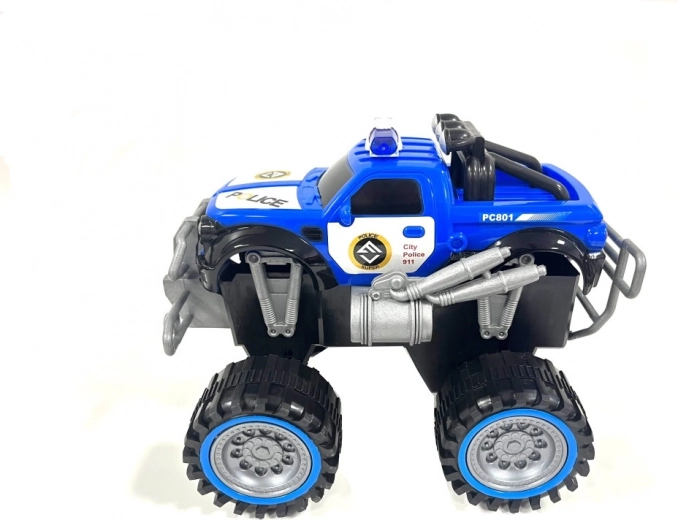 Big wheels and raised chassis