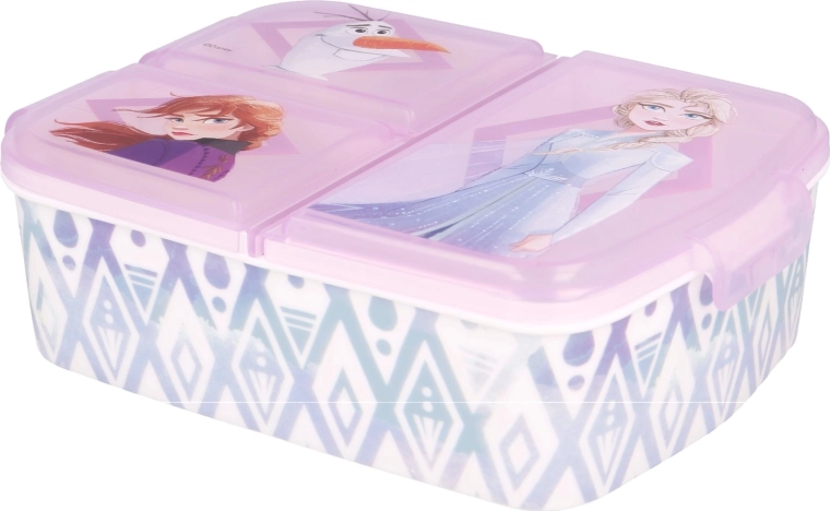 Three separate compartments