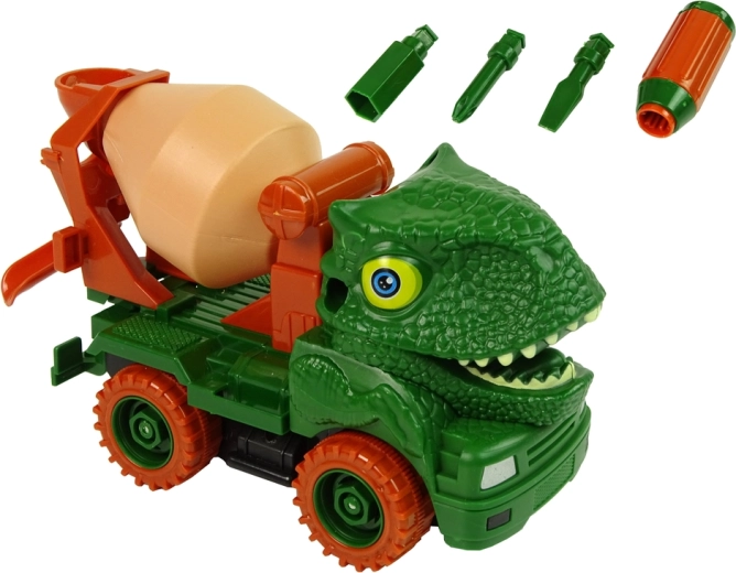 Lahtivõetav dinosauruse betoonisegisti