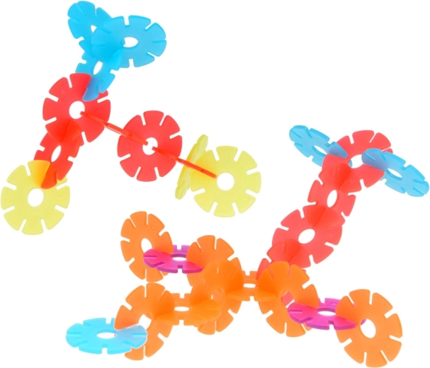 Lihtne ühendamine lumehelbe kujule tänu