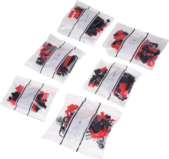 413 pieces for precise building